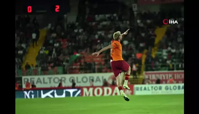 Galatasaray, Alanyaspor'u 4-0 mağlup etti