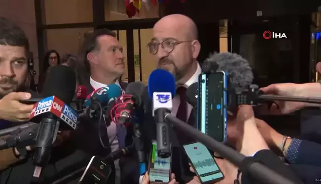 AB Konseyi Başkanı Charles Michel: Türkiye ile olumlu ilişkiler kurmak istiyoruz