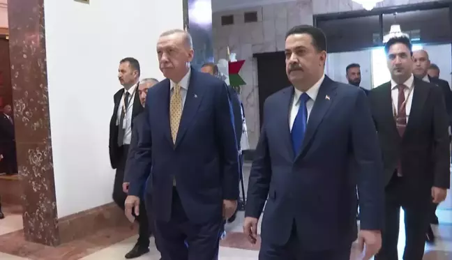 Cumhurbaşkanı Erdoğan, Irak Başbakanı Sudani ile Görüştü