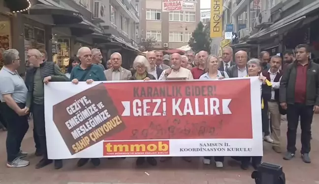 TMMOB Samsun Şubesi Gezi Davası Tutuklularının Serbest Bırakılmasını İstedi