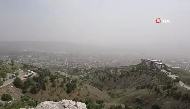 Elazığ'da toz taşınımı etkili oluyor