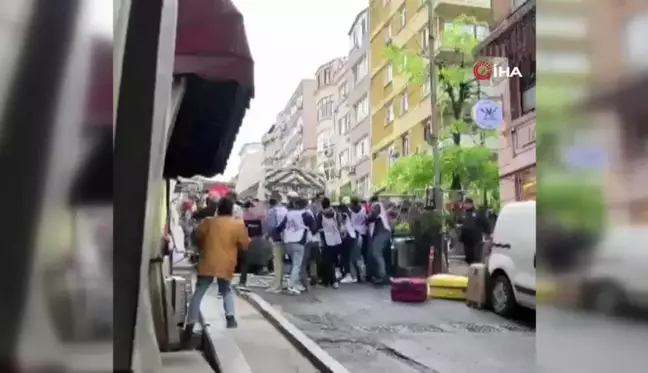 Şişli'den Taksim'e izinsiz yürümek isteyen gruba polis müdahalesi: 13 gözaltı