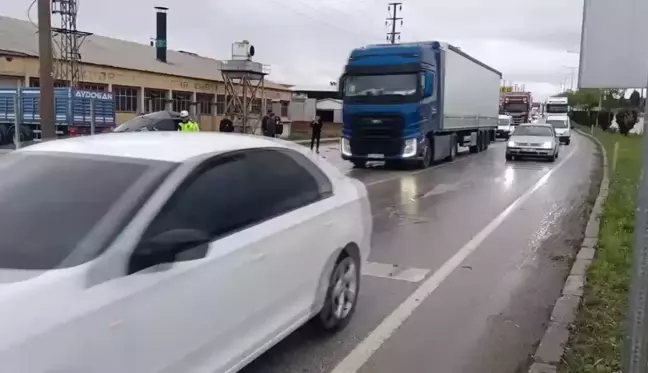 Çorum-Ankara Scania Kavşağında Zincirleme Trafik Kazası