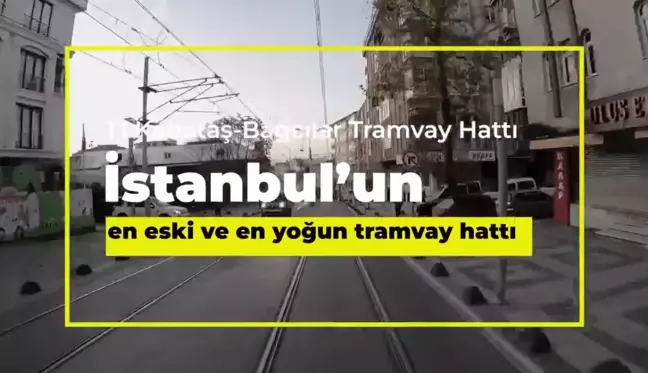 İstanbul'un en eski tramvay hattında yenileme çalışmaları devam ediyor