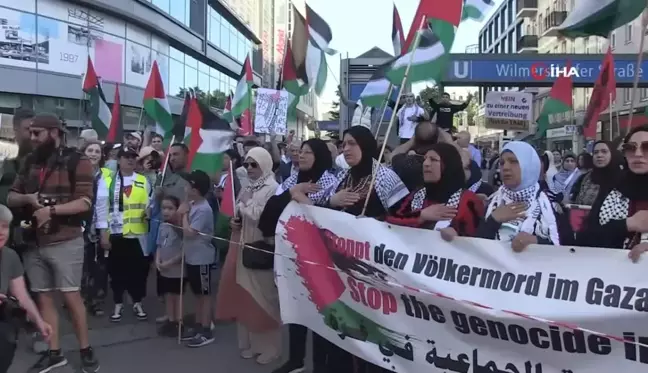 Berlin'de Nakba Günü Yürüyüşü