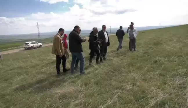 Çorum'da köylüler güneş enerjisi santrali projesine tepki gösterdi