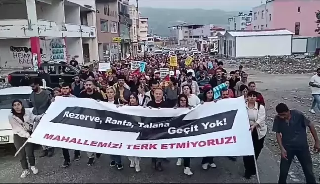 Hatay'da Rezerv Alanı İlanına Karşı Vatandaşların Tepkisi