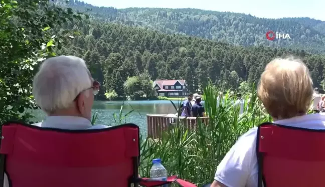 Bayram tatilinde Bolu'nun doğa harikaları binlerce kişiyi ağırladı