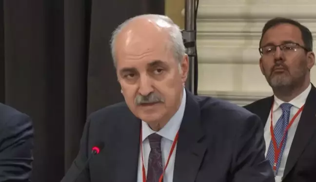 TBMM Başkanı Kurtulmuş, İsrail'in Gazze'deki 'katliamının' durdurulması çağrısında bulundu