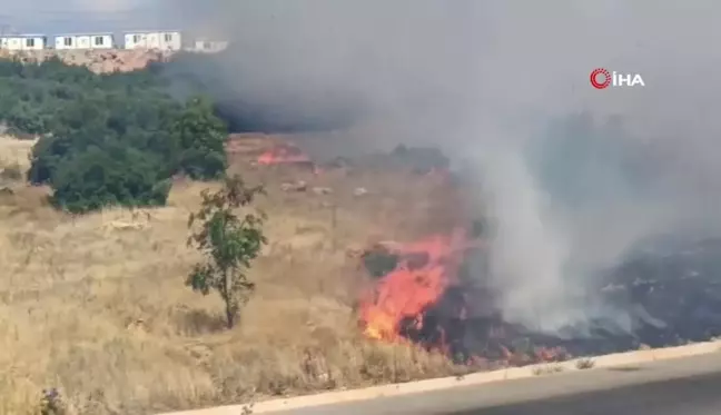 Gaziantep'te korkutan yangın söndürüldü