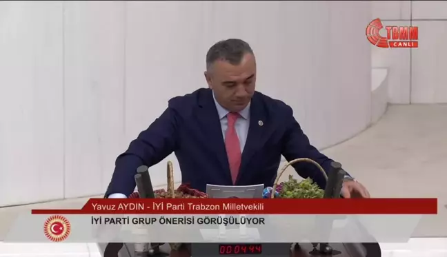 İYİ Parti'nin fındık üreticilerinin sorunlarının araştırılması için verdiği grup önerisi reddedildi