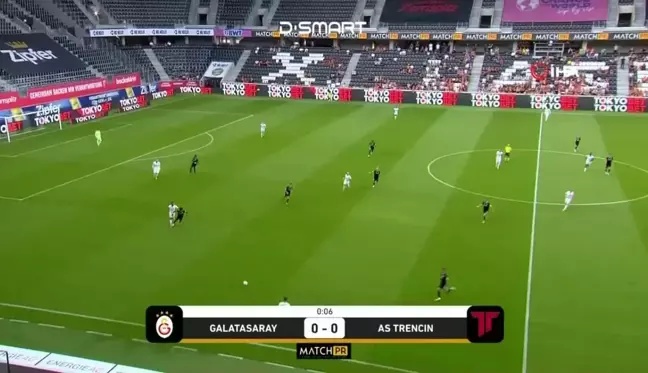 Hazırlık maçı: Galatasaray: 4 - Trencin: 1