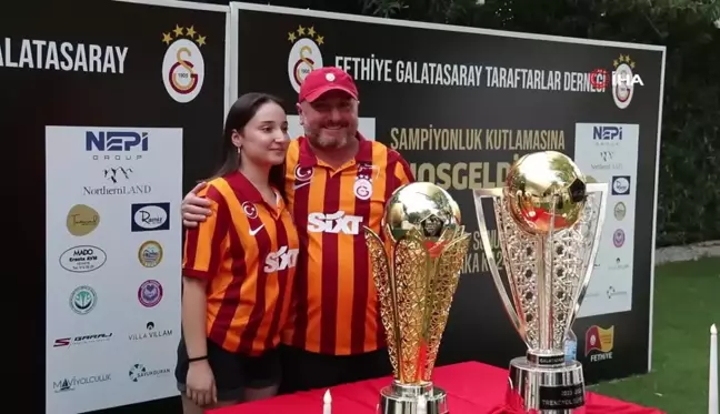 Fethiye'de Galatasaray Şampiyonluk Gecesi