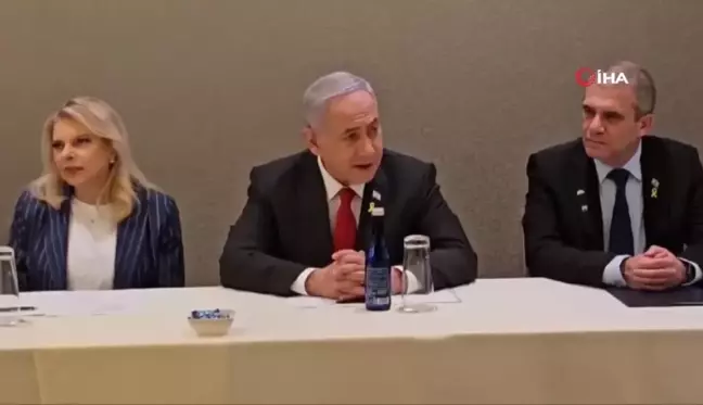 Netanyahu, ABD'de rehine aileleriyle görüştü