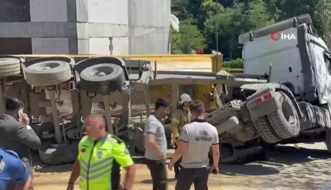 Sarıyer'de inşaat işçisi hafriyat kamyonunun altında kalarak hayatını kaybetti