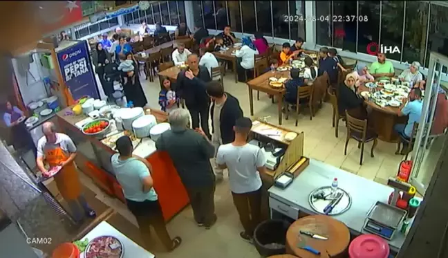 Ordu'da savcı ile restoran çalışanları arasında gerginlik kamerada