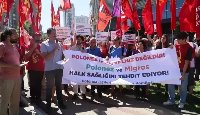 Polonez İşçileri Dayanışma Komitesi İşçilere Destek Ziyareti Yaptı