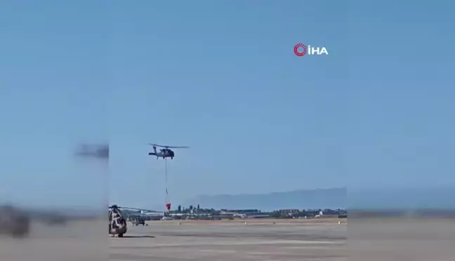 MSB'den yangınlara 15 helikopterle müdahale