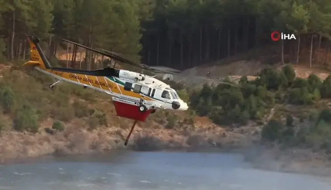 Yerli ve Milli Yangın Söndürme Helikopteri 'Nefes T-70' Göz Dolduruyor