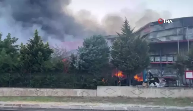 Çerkezköy'deki fabrika yangını büyük oranda kontrol altına alındı