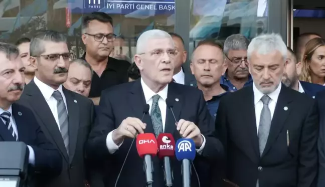 İYİ Parti Genel Başkanı Müsavat Dervişoğlu, Partiye Dönme Çağrısı Yaptı