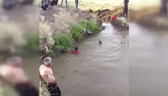 Siverek'te sulama göletine giren çocuk boğuldu