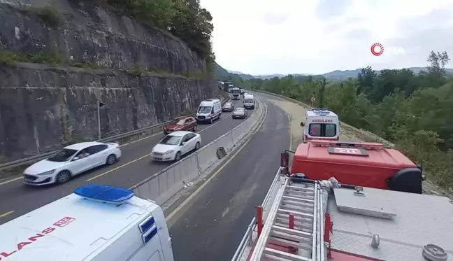 Bolu Dağı Geçişi'nde feci kaza: 2 ölü, 2 yaralı