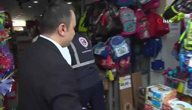 Ticaret Bakanlığı'ndan İstanbul'da kırtasiye denetimi