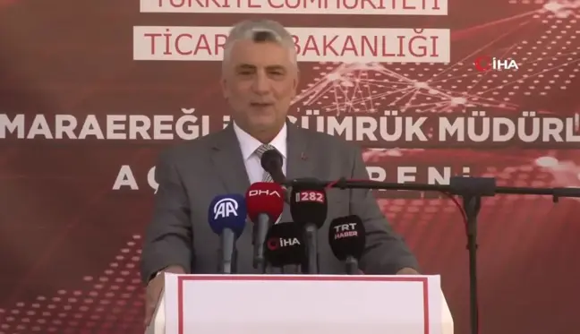 Ticaret Bakanı Bolat, Tekirdağ'da yeni gümrük müdürlüğü binasının açılışını yaptı