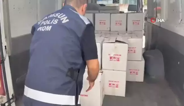 Sahte içki yapımında kullanılan 2 ton etil alkol ele geçirildi