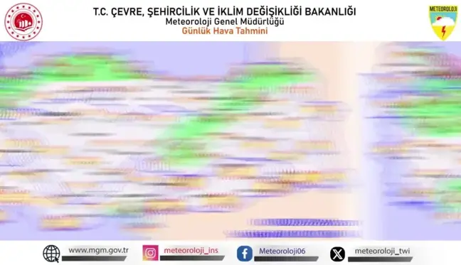 Bugün Türkiye genelinde hava durumu