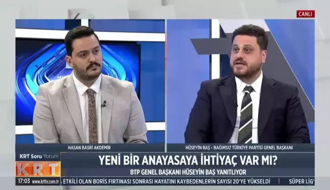 Hüseyin Baş'tan HÜDA PAR'a Sert Tepki: '4. Maddeyi Değiştirmek Vatandaşa Dalga Geçmektir'