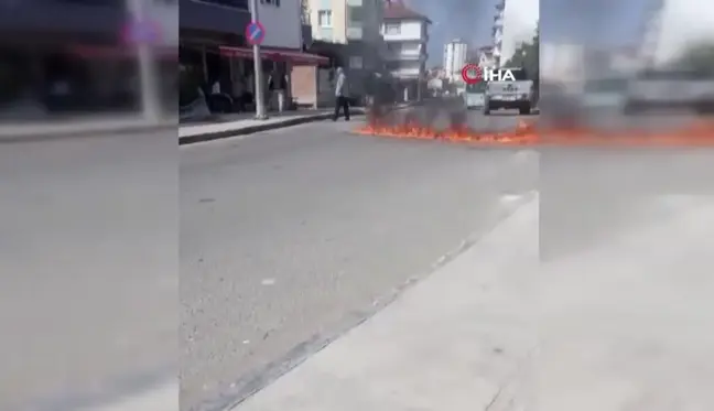 Fındık Üreticisi İstediği Fiyatı Alamayınca Fındığını Yaktı