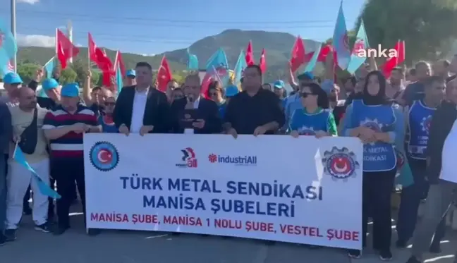 Türk Metal Sen Üyelerinden Bitron Elektromekanik'te İşten Çıkarma Protestosu