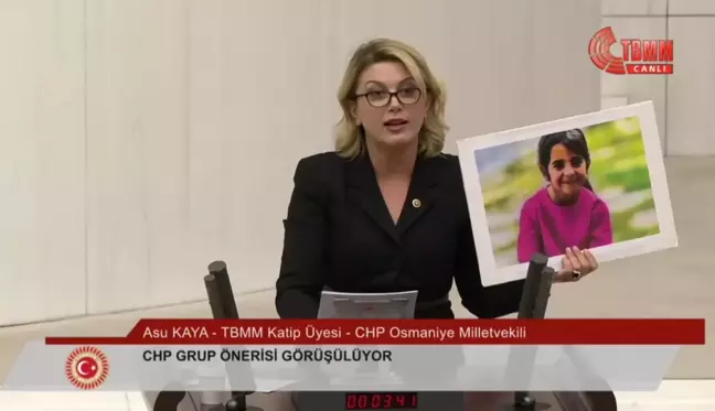 CHP Kadın Kolları Başkanı Asu Kaya: 