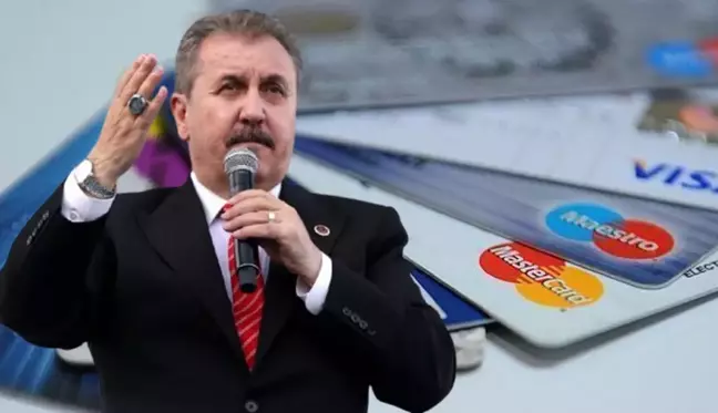 Mustafa Destici: 750 TL vermemek için limitlerini düşürenlerin kartlarını iptal edin