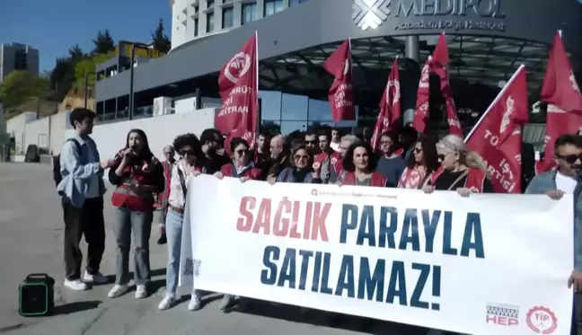 Tip'ten 'Yenidoğan Çetesi' Protestosu: Bu Çetenin Başı AKP ve MHP'dir