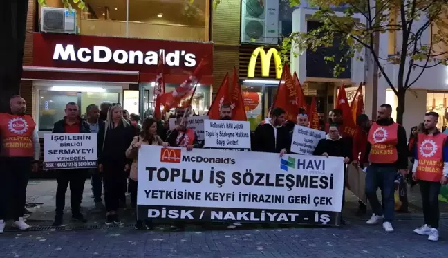 DİSK'ten McDonald's'a Boykot Çağrısı