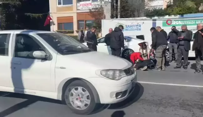 Lüks Cipe Çarpan Motosikletli Zabıta Yaralandı, Sürücü Gözyaşlarına Boğuldu