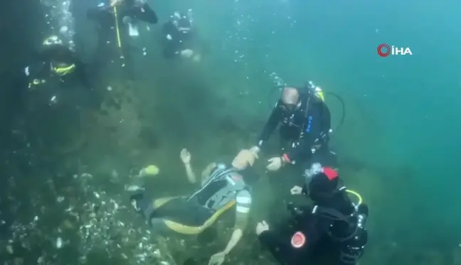 Van'daki itfaiye ekibi, İstanbul boğazındaki tatbikata katıldı