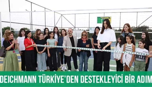 Deichmann Türkiye'den Destekleyici Bir Adım: Koruncuk Vakfı İçin Çok Fonksiyonlu Spor Sahası