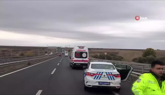 Çorlu'da Trafik Kazası: 2 Yaralı