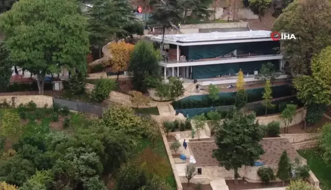 Üsküdar'daki Kaçak Villa İnşaatı Havadan Görüntülendi