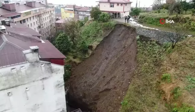 Rize'de Heyelan: 1 Ölü, 4 Yaralı