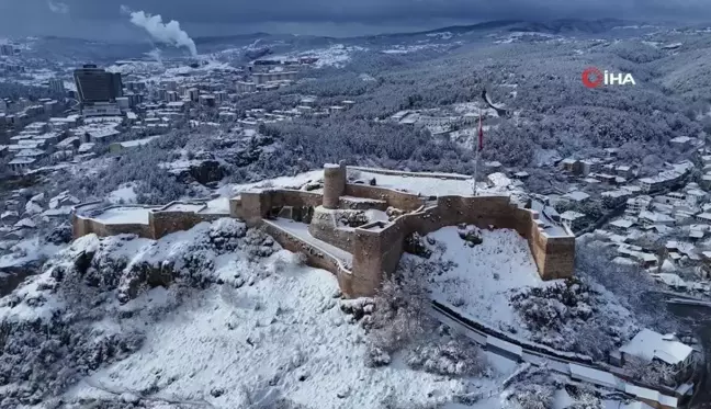 Kastamonu'da Karla Kaplı Kartpostallık Manzaralar