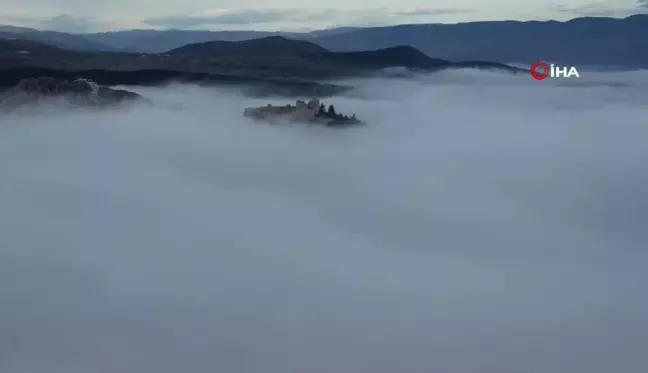 Boyabat Kalesi'nde Sis Güzelliği