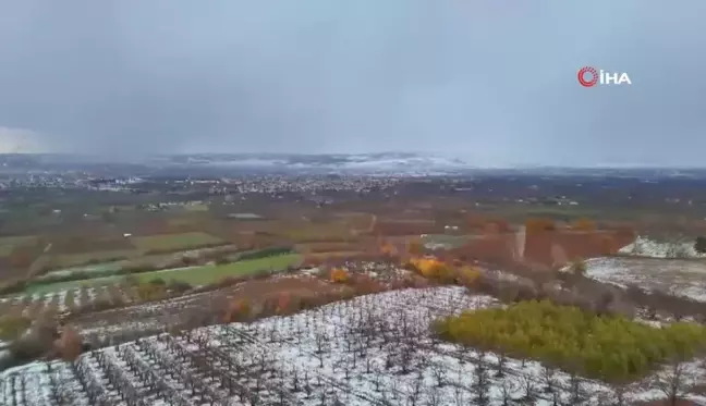 Sonbahar Renkleri ve Karın Büyüleyici Buluşması