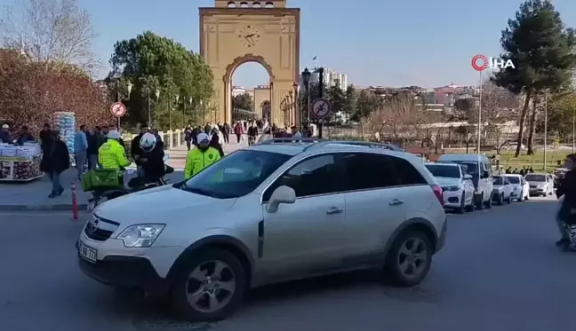 Samsun'da Motosiklet Sürücülerine Denetim