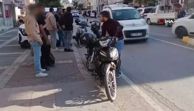 Trafiği Tehlikeye Düşüren Gençler Cezalandırıldı