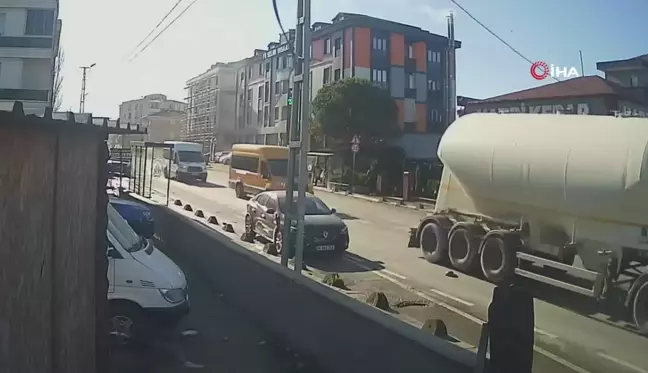 Arnavutköy'de Tanker Kazası: Güvenlik Kamerası Görüntüleri Ortaya Çıktı